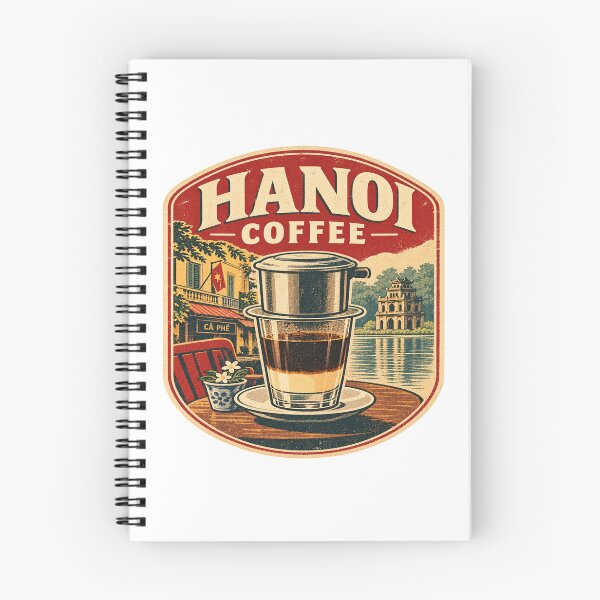 Item preview, Hanoi Vietnamese Coffee – Vintage Vietnam Travel Design designed and sold by Globalcitytees.