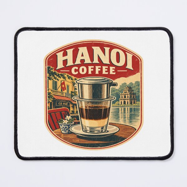 Item preview, Hanoi Vietnamese Coffee – Vintage Vietnam Travel Design designed and sold by Globalcitytees.