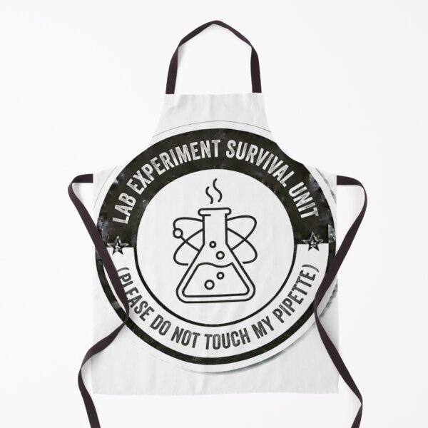 Item preview, Lab Experiment Survival Unit - Please Do Not Touch My Pipette Funny Scientist Sticker designed and sold by IbericoStudio.