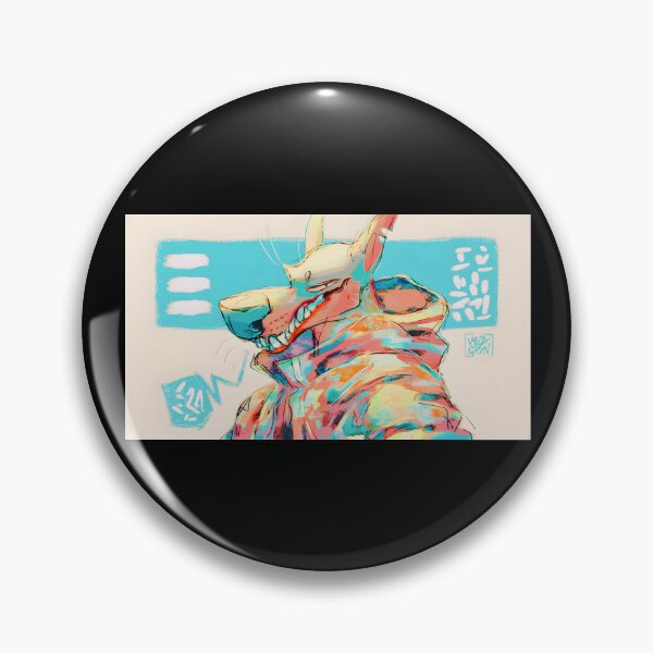 Item preview, Vibrant Canine Portrait with Abstract Elements designed and sold by elijbclaude.