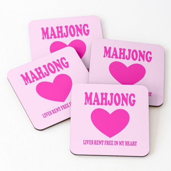 Item preview, Mahjong Lives Rent Free In My Heart designed and sold by NinniSilver.
