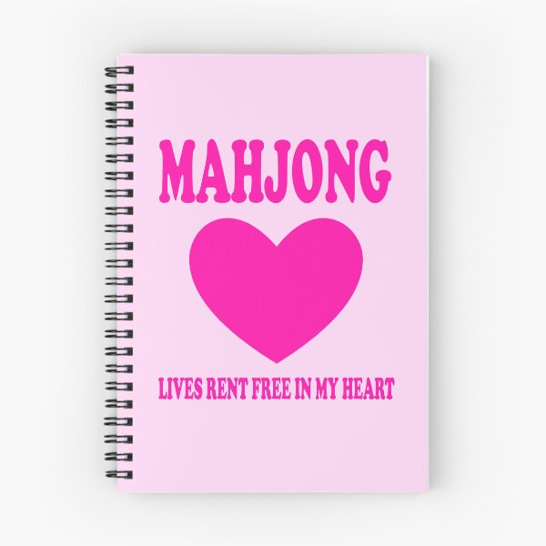 Item preview, Mahjong Lives Rent Free In My Heart designed and sold by NinniSilver.