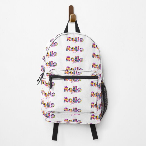Item preview, Rollo, Albenga, Italy, Italia, colorful typography design for travellers designed and sold by Wanderful-roads.