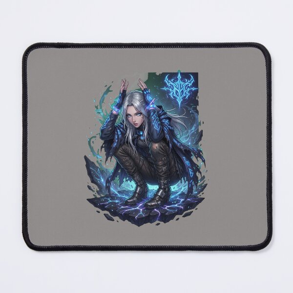 Item preview, Crouching Pose Portrait Blue Outfit-49 designed and sold by PatrickObojes.