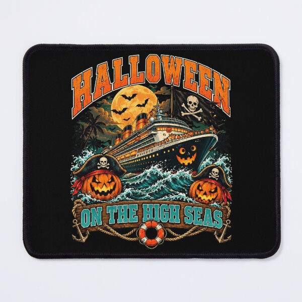 Item preview, Halloween on the High Seas Pirate Ship designed and sold by ROUX-ART.