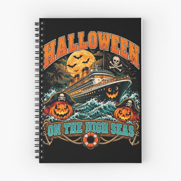 Item preview, Halloween on the High Seas Pirate Ship designed and sold by ROUX-ART.