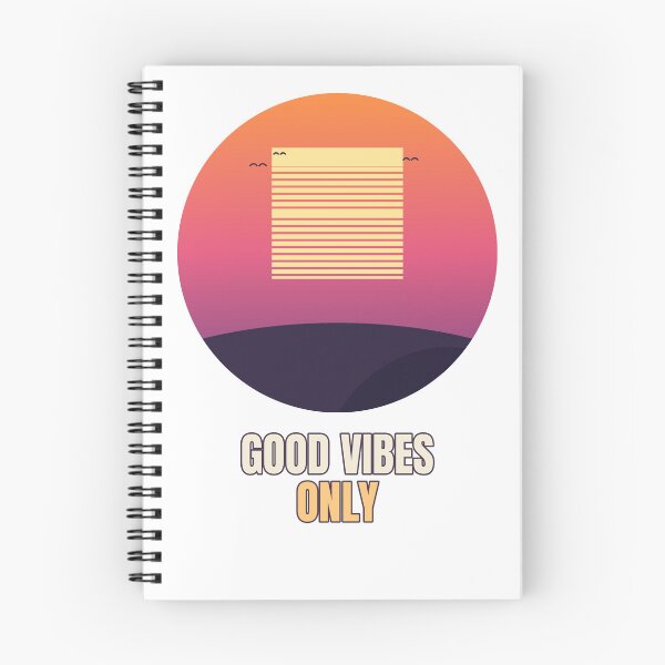 Item preview, good-vibes-only-retro-sunset designed and sold by kyoubi100.