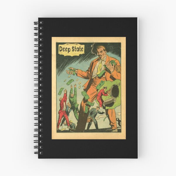 Item preview, Deep State Vintage Illustrated Poster Design designed and sold by Cut-out-idols.