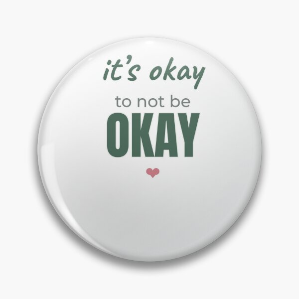 Item preview, its-okay-to-not-be-okay-mental-health designed and sold by kyoubi100.