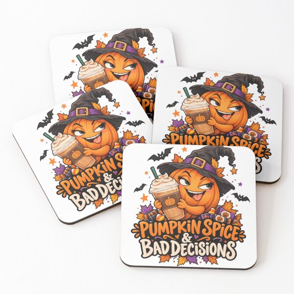 Item preview, Pumpkin Spice & Bad Decisions Halloween Shirt designed and sold by Pixanova.