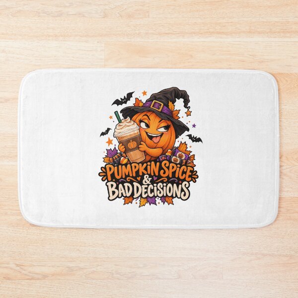 Item preview, Pumpkin Spice & Bad Decisions Halloween Shirt designed and sold by Pixanova.