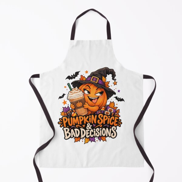 Item preview, Pumpkin Spice & Bad Decisions Halloween Shirt designed and sold by Pixanova.
