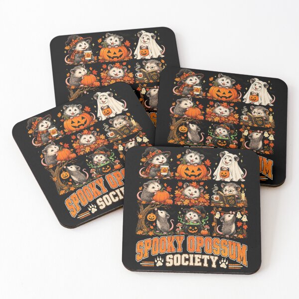 Item preview, Spooky Opossum Society Halloween designed and sold by ROUX-ART.