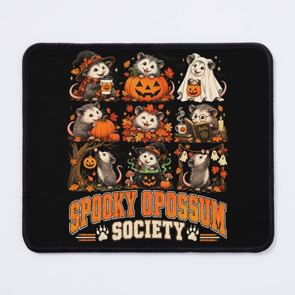 Item preview, Spooky Opossum Society Halloween designed and sold by ROUX-ART.
