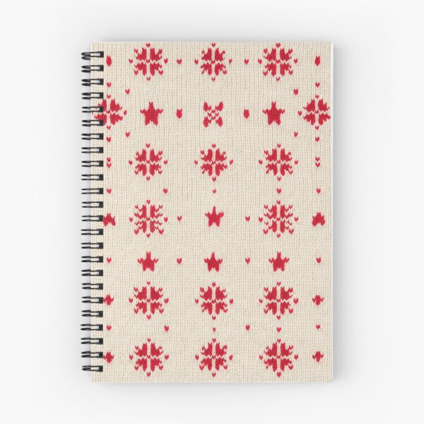 Item preview, Cream Nordic Snowflake Fair Isle Knit Pattern designed and sold by The-NOKU-Co.
