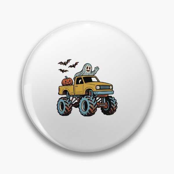 Item preview, Halloween Monster Truck designed and sold by Steele-Art.