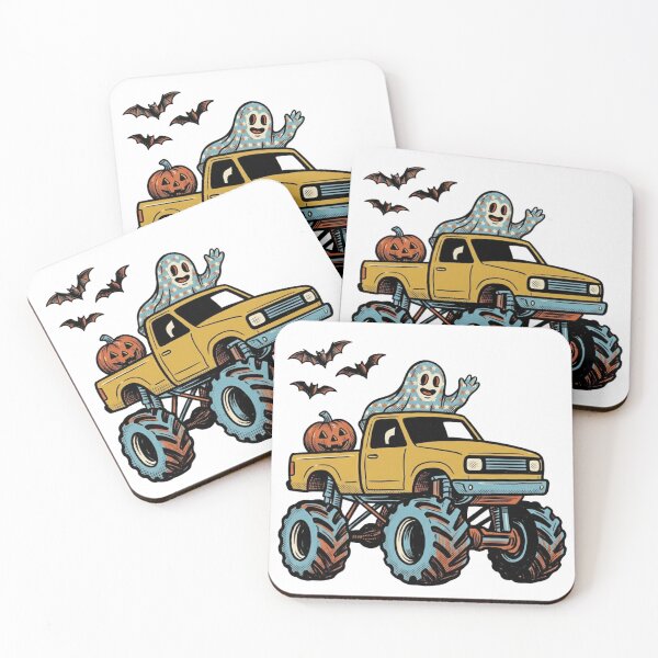 Item preview, Halloween Monster Truck designed and sold by Steele-Art.