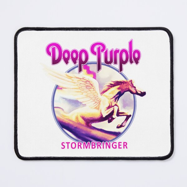 Item preview, Deep Purple Pegasus Fantasy Rock Design designed and sold by Cut-out-idols.