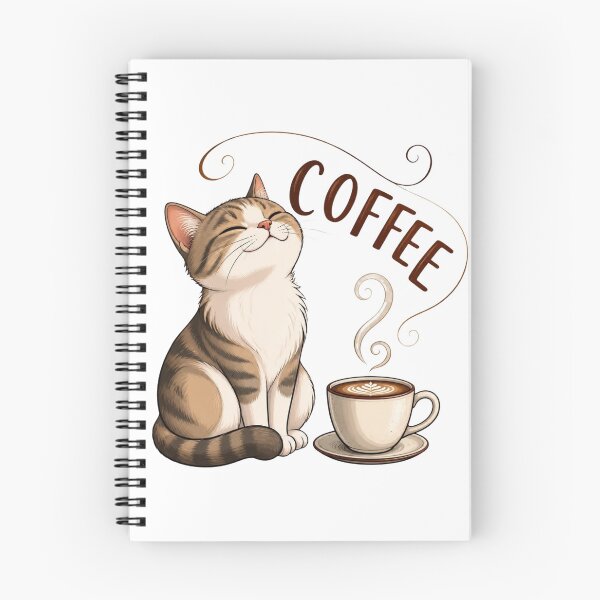 Item preview, Cozy Cat & Coffee Lover Design designed and sold by Mona Artistry.