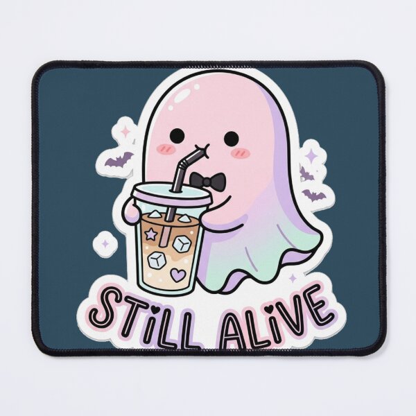 Item preview, Kawaii Pastel Goth Halloween Seamless Pattern designed and sold by ChinzorigBAY.
