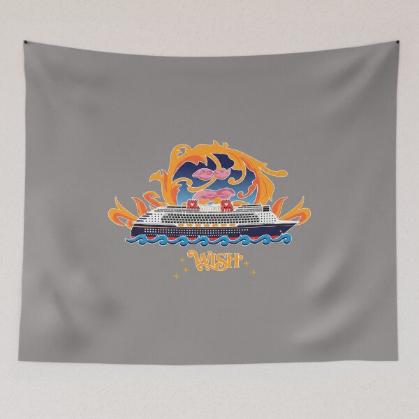 Item preview, Cruise Ship WISH Inspired Ornate Art-16 designed and sold by PatrickObojes.