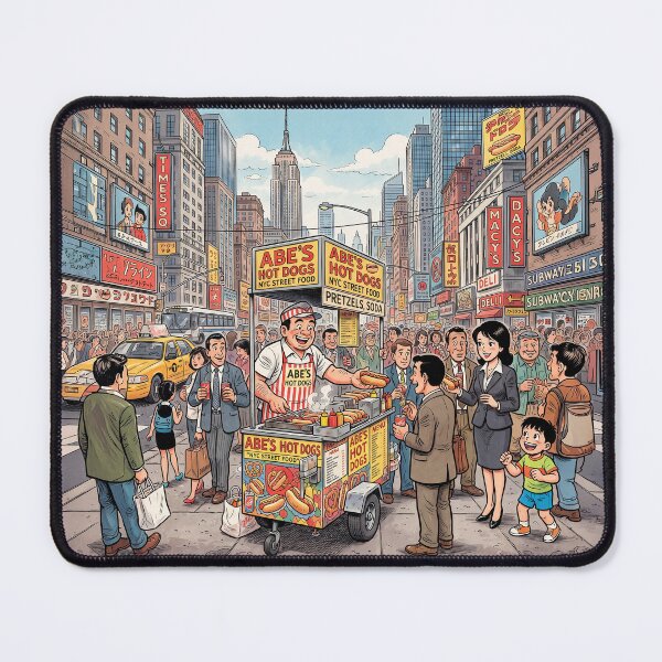 Item preview, Pop Art NYC Street Food designed and sold by Home Decor Art.