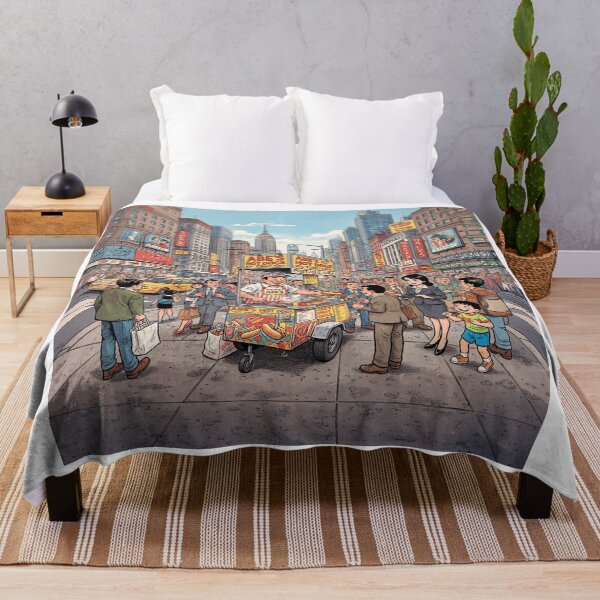 Item preview, Pop Art NYC Street Food  designed and sold by Home Decor Art.