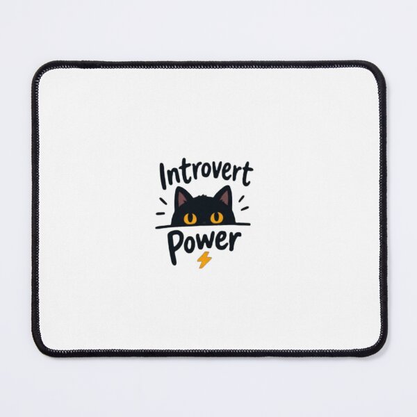 Item preview, Introvert Power Cute Sarcastic Quote designed and sold by Stefan Manuel.