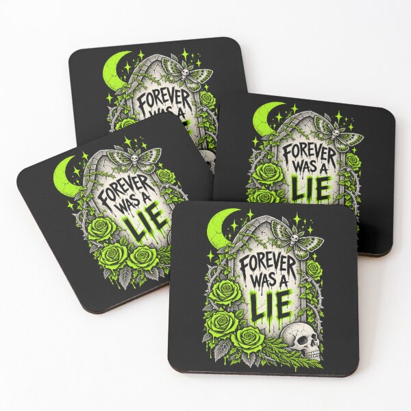 Item preview, Forever Was a Lie – Neon Gothic Tombstone Design designed and sold by MetaModel Editions.