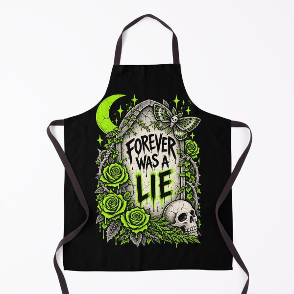 Item preview, Forever Was a Lie – Neon Gothic Tombstone Design designed and sold by MetaModel Editions.