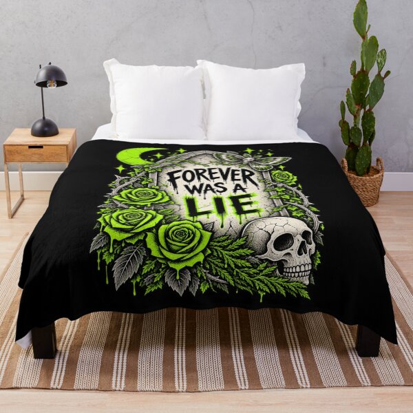Item preview, Forever Was a Lie – Neon Gothic Tombstone Design designed and sold by MetaModel Editions.