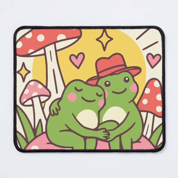 Item preview, Cute Frog Lovers Tarot Card designed and sold by Doodlywood.