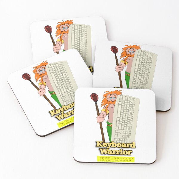Item preview, Keyboard Warrior - fighting wrong opinions all over the internet designed and sold by LittleGreyMan2026.
