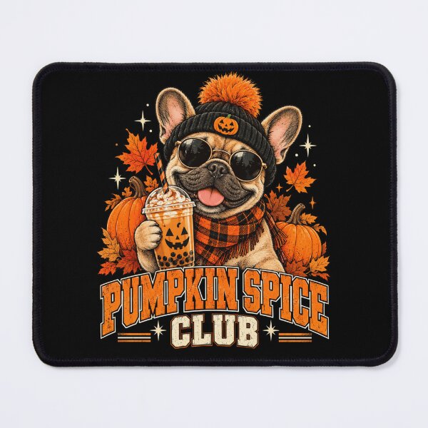 Item preview, Pumpkin Spice Club Pug Halloween designed and sold by ROUX-ART.
