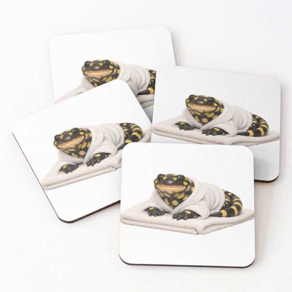 Item preview, Bathrobe Tiger Salamander designed and sold by Sillytoe.