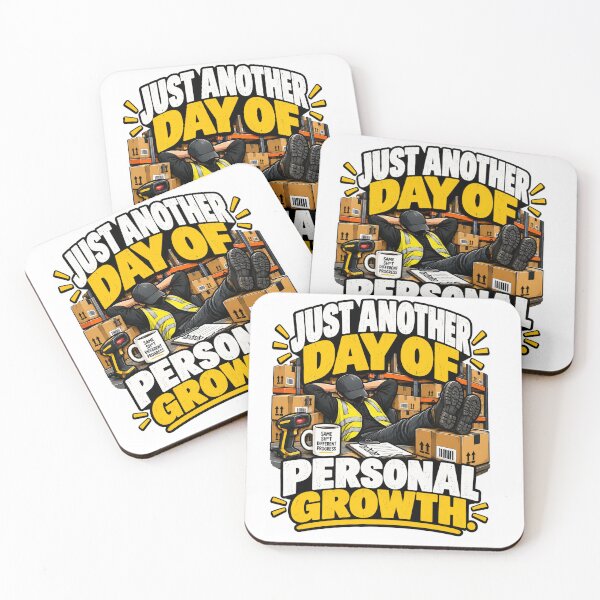Item preview, Just Another Day of Personal Growth – Funny Warehouse Work Design designed and sold by KeeganDykes.