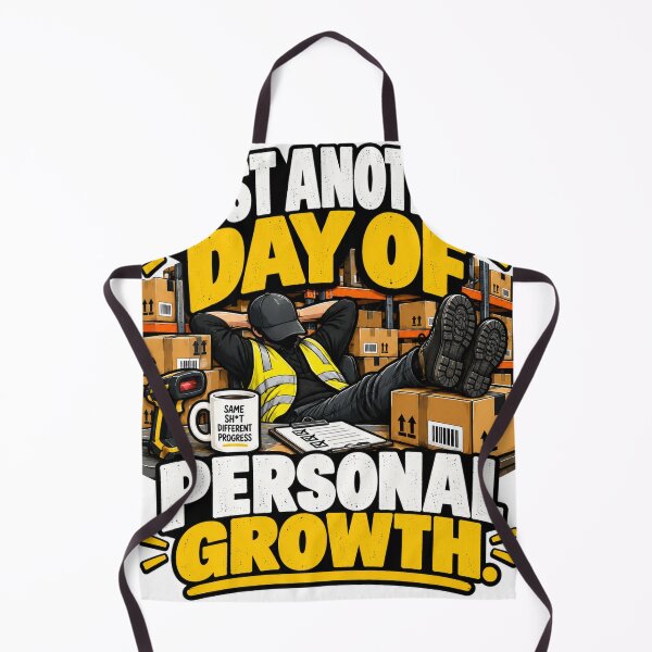 Item preview, Just Another Day of Personal Growth – Funny Warehouse Work Design designed and sold by KeeganDykes.