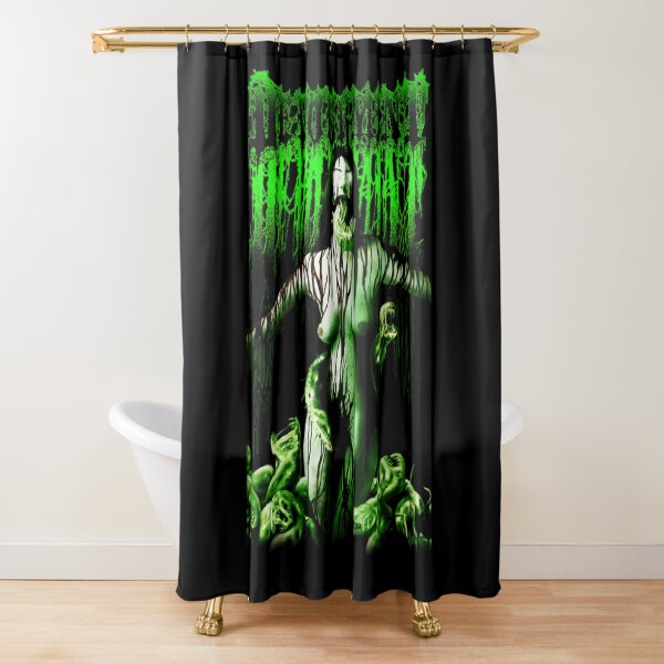 Item preview, Devourment Choking On Bile Green Design designed and sold by Cut-out-idols.