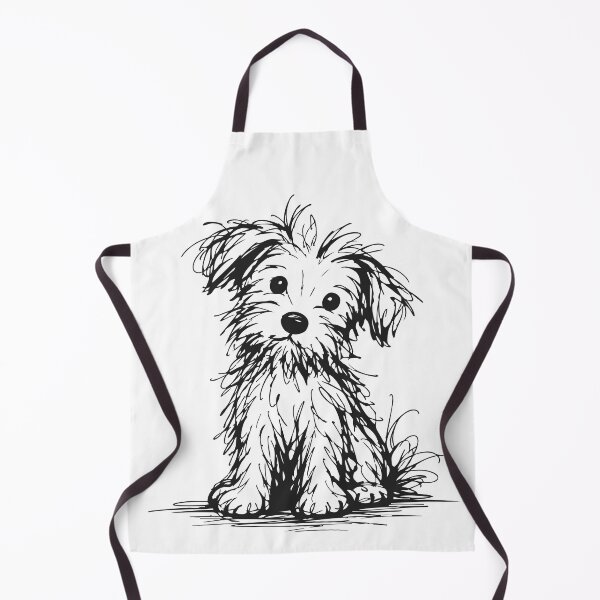 Item preview, Scruffy Puppy Sketch designed and sold by pixiedustpaint.