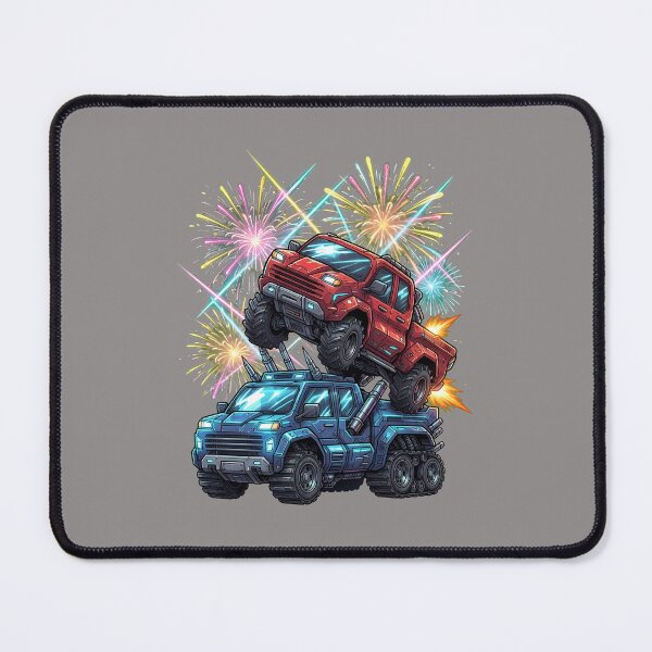 Item preview, Crushing Trucks Collision Cartoon Graphic-66 designed and sold by PatrickObojes.