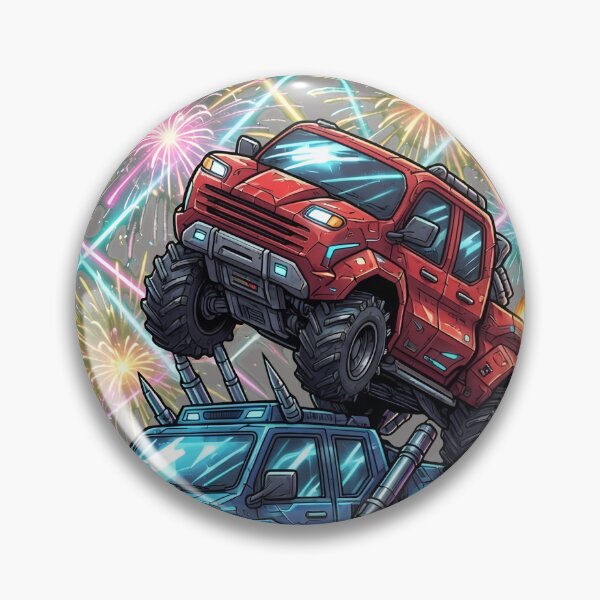 Item preview, Crushing Trucks Collision Cartoon Graphic-66 designed and sold by PatrickObojes.