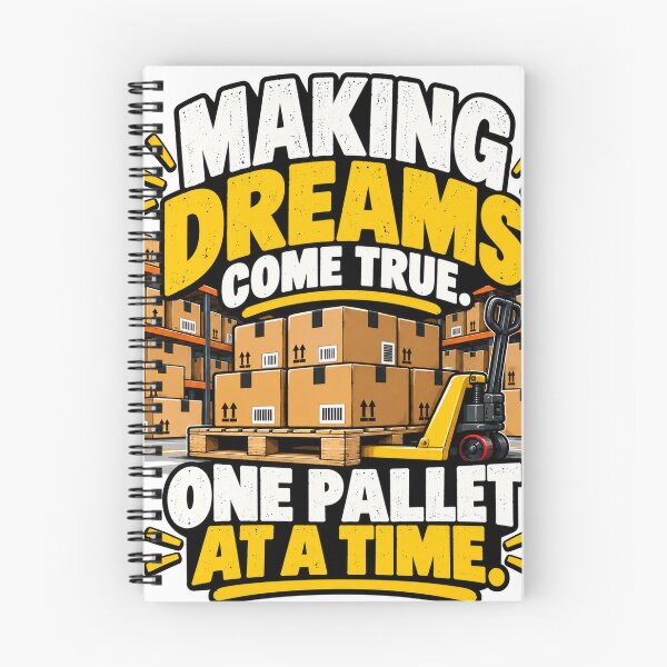 Item preview, Making Dreams Come True One Pallet at a Time – Funny Warehouse Design designed and sold by KeeganDykes.