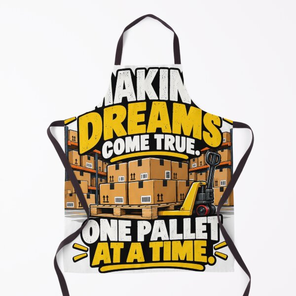Item preview, Making Dreams Come True One Pallet at a Time – Funny Warehouse Design designed and sold by KeeganDykes.