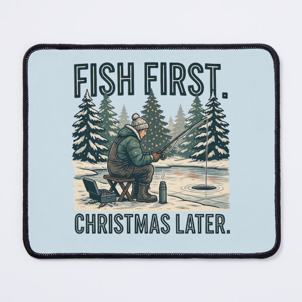 Item preview, Funny Fishing Christmas Gift for Anglers designed and sold by WikaKowalczyk.