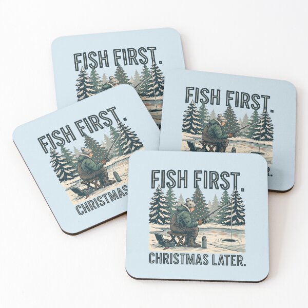 Item preview, Funny Fishing Christmas Gift for Anglers designed and sold by WikaKowalczyk.