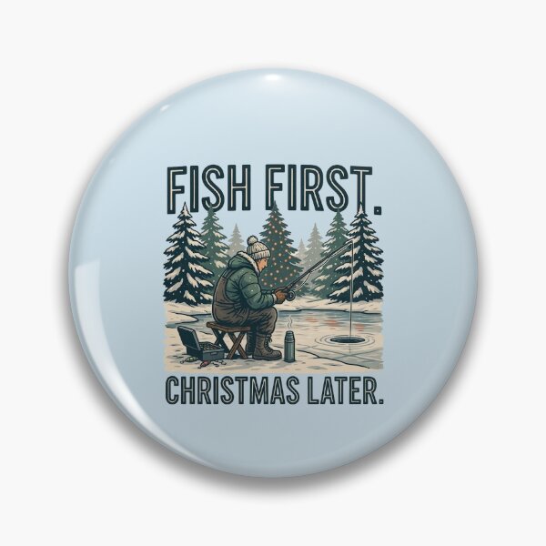 Item preview, Funny Fishing Christmas Gift for Anglers designed and sold by WikaKowalczyk.