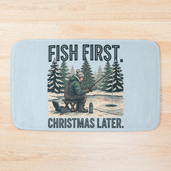 Item preview, Funny Fishing Christmas Gift for Anglers designed and sold by WikaKowalczyk.
