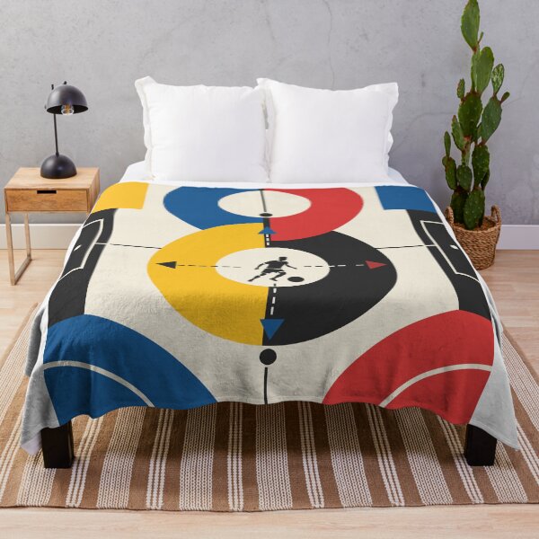 Item preview, At the Center of the Game Football Print, Bauhaus Soccer Print, Abstract Football  Art, Geometric Sports Decor, Soccer Gift designed and sold by Studio pod Burom.