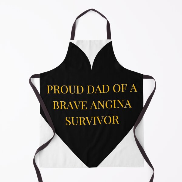 Item preview, Proud Dad of a Brave Angina Survivor designed and sold by TheIconSmith.