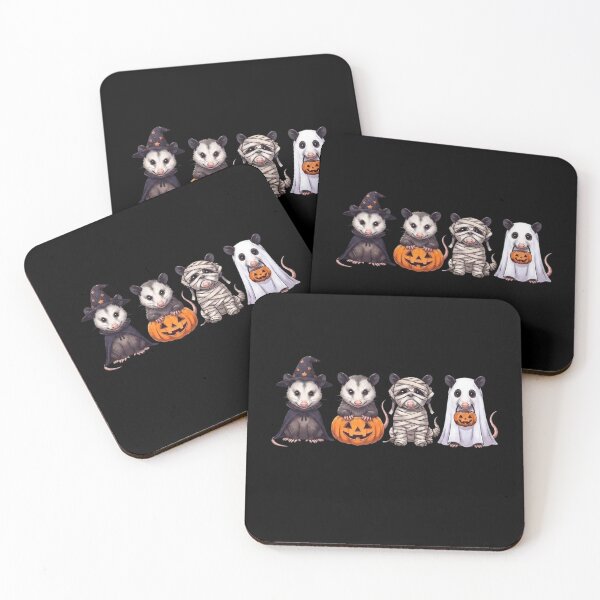 Item preview, Cute Opossum Halloween Witch Dog Pumpkin Spooky Night designed and sold by Anime  ⭐⭐⭐⭐⭐.